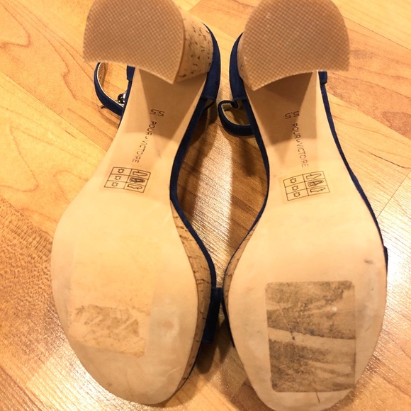 Pour La Victoire Yvette Platform Ankle Strap Heels - Picture 3 of 5